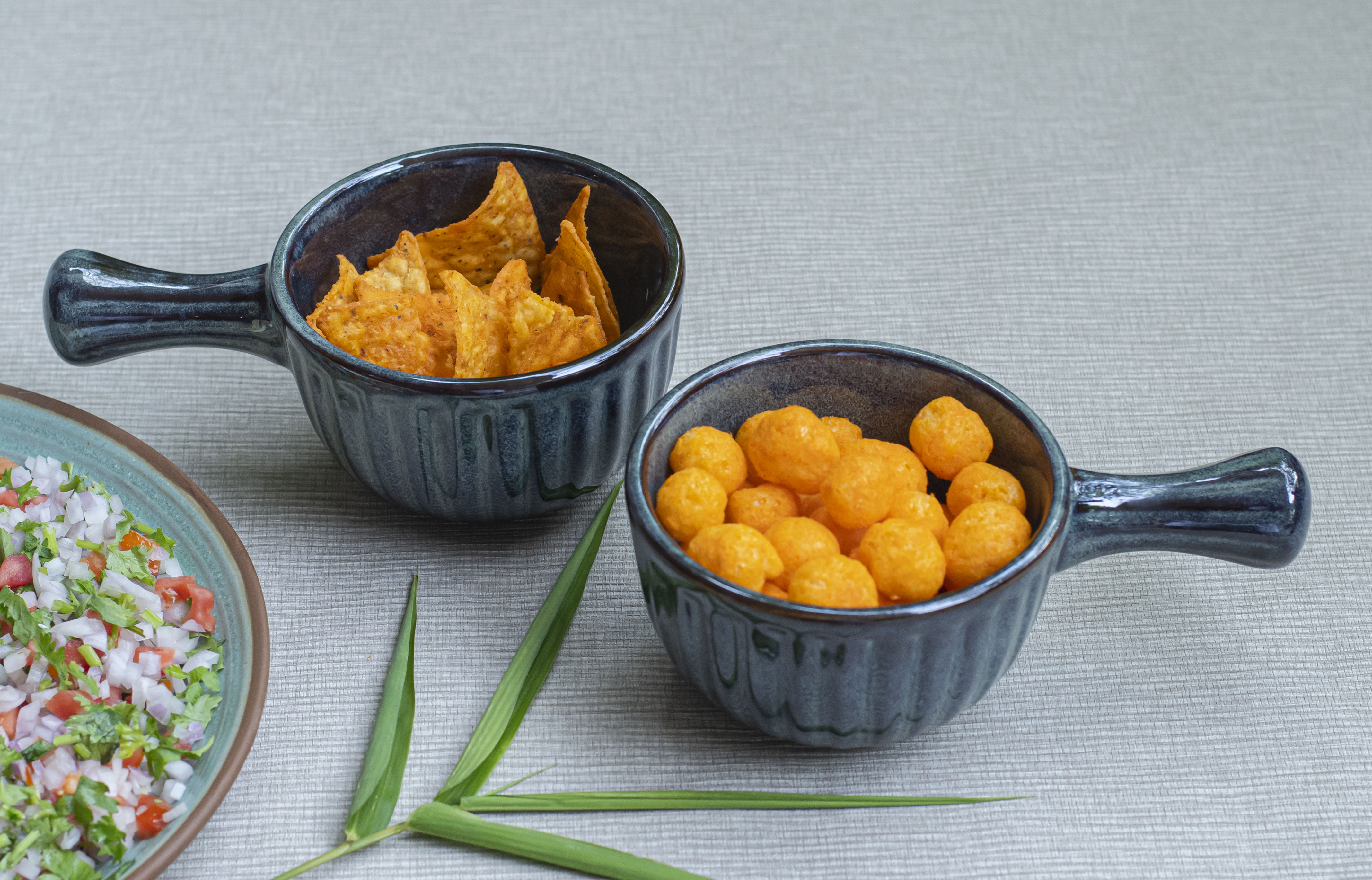 Kyoto Ceramic Snack Bowls (Set of two)