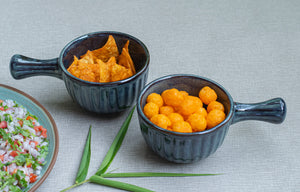 Kyoto Ceramic Snack Bowls (Set of two)