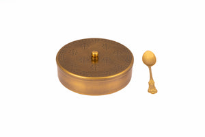 Khatir Brass Mukhwas Box