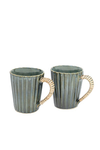Artisan Studio Coffee and Tea Mugs (Set of Two)
