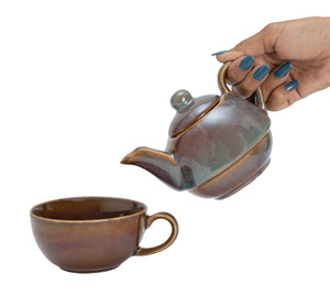 Loners Ceramic Tea Pot Cup
