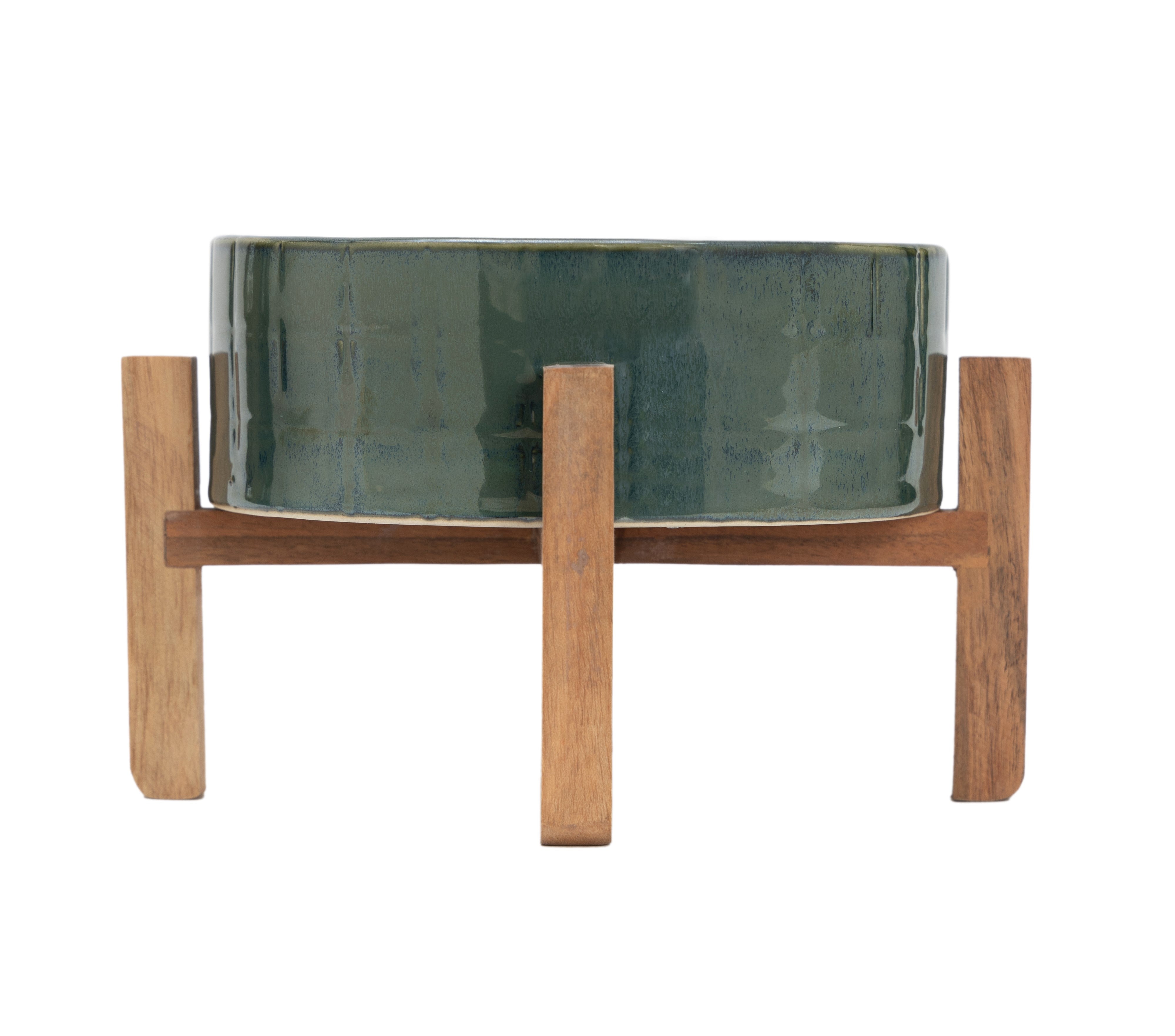 Artisan Studio Bowl with Wood Stand