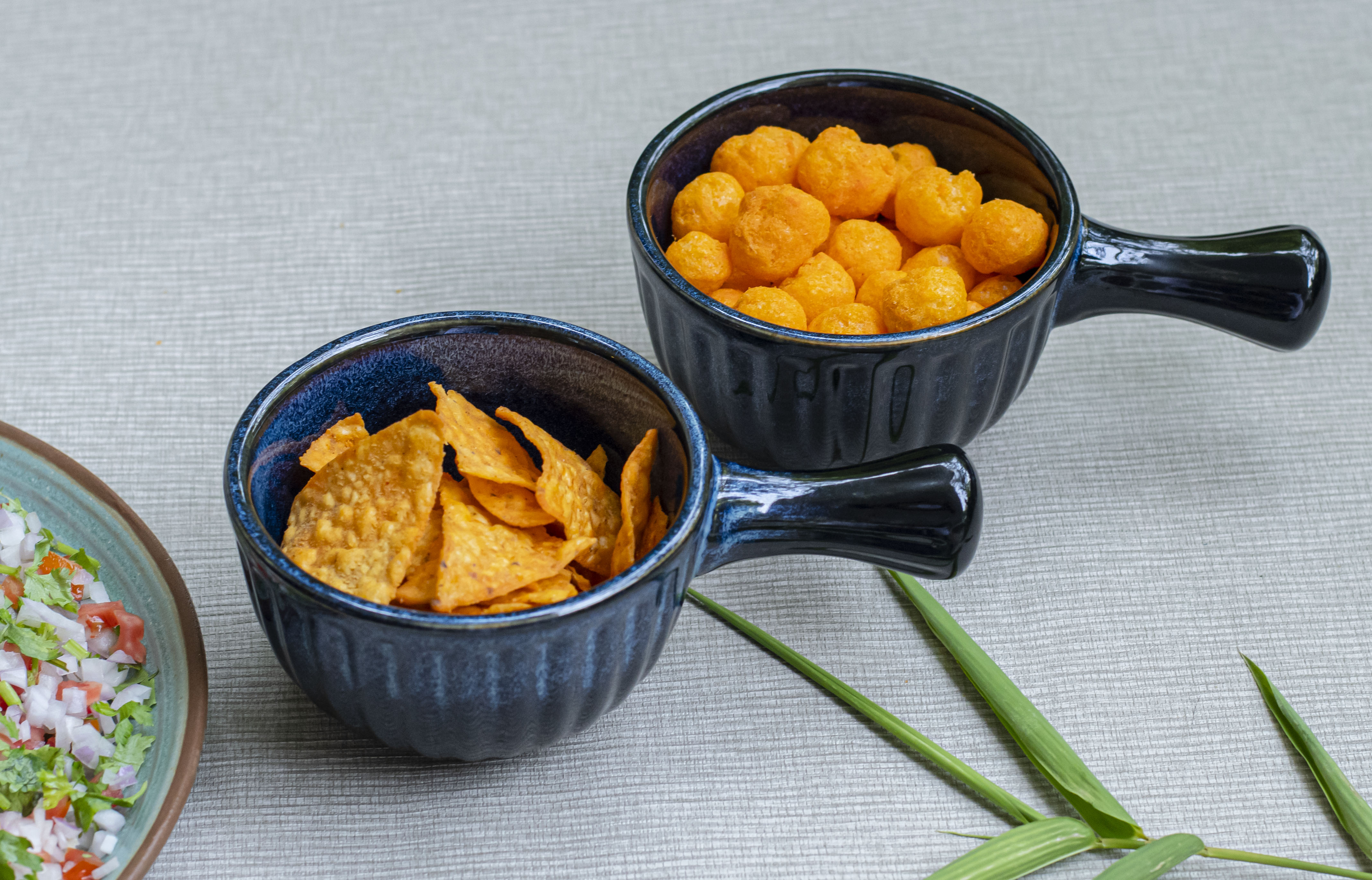 Kyoto Ceramic Snack Bowls (Set of two)