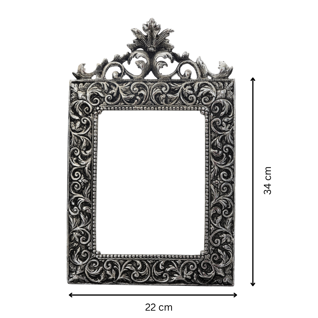Regalia German Silver Metal Photo Frame