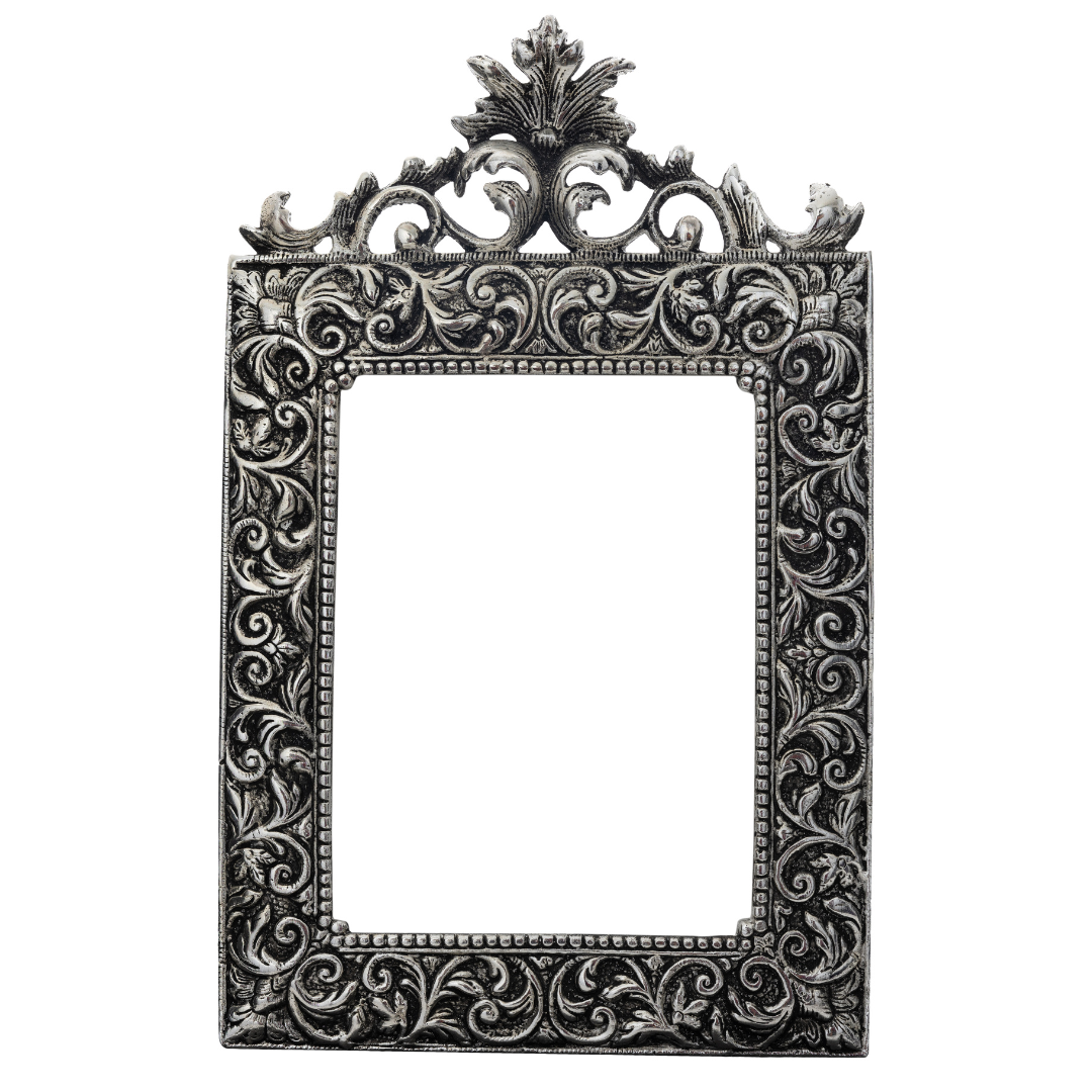 Regalia German Silver Metal Photo Frame
