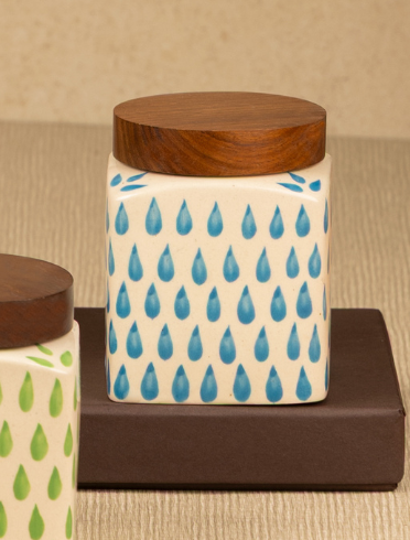 Rainbow Ceramic Airtight Jars