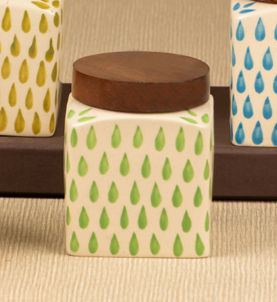 Rainbow Ceramic Airtight Jars