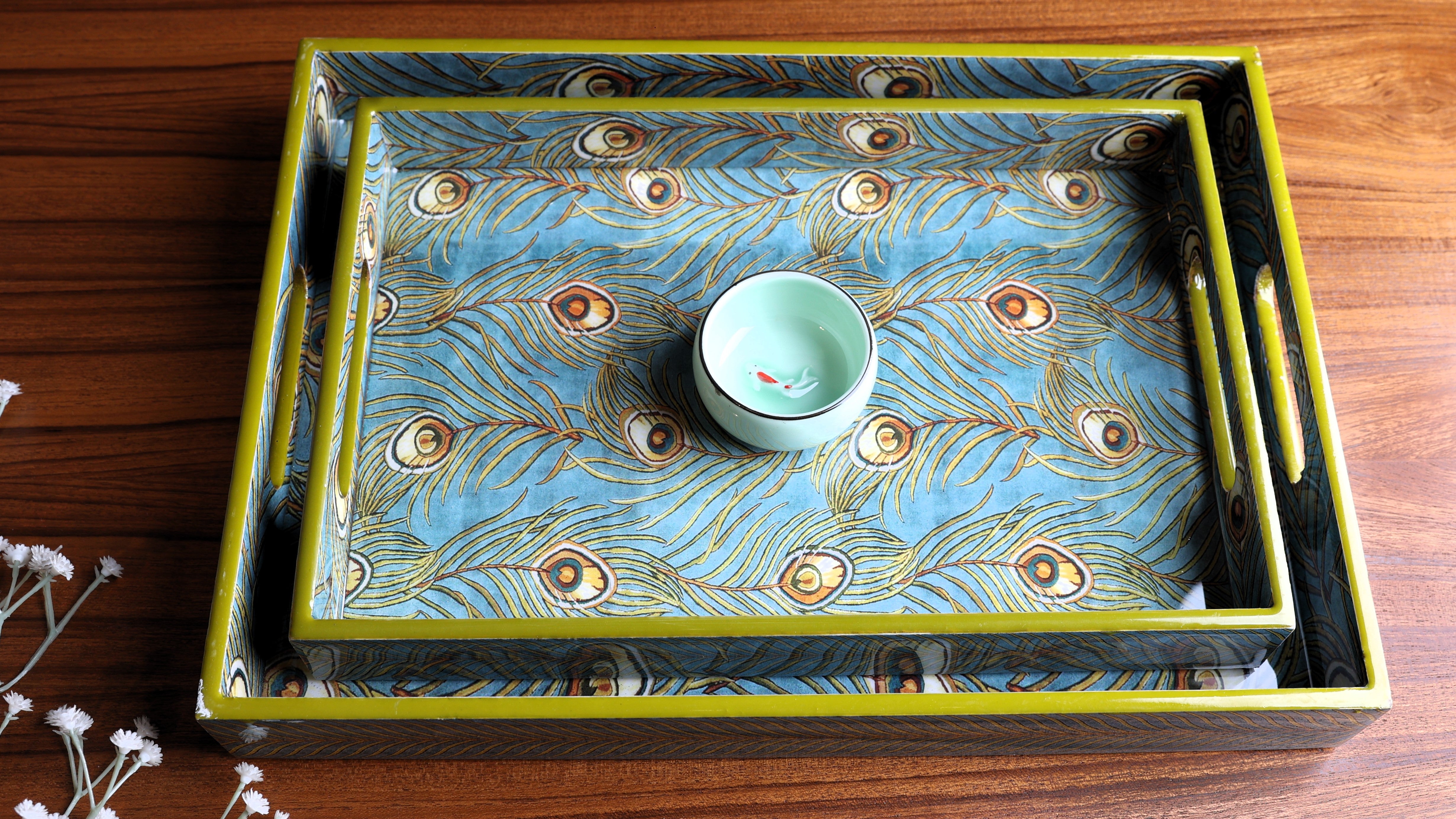 Feathertouch MDF Trays (Set of Two)