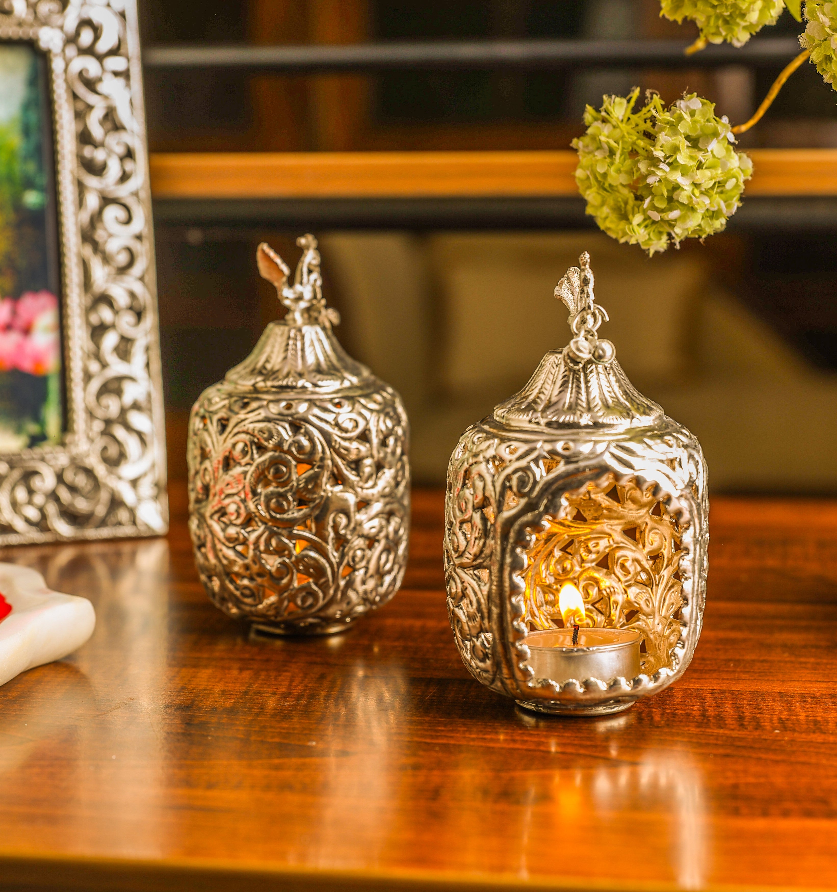 Zara Brass Tealight Holder