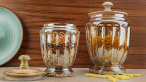 Vintage Vibe Airtight Glass Jars