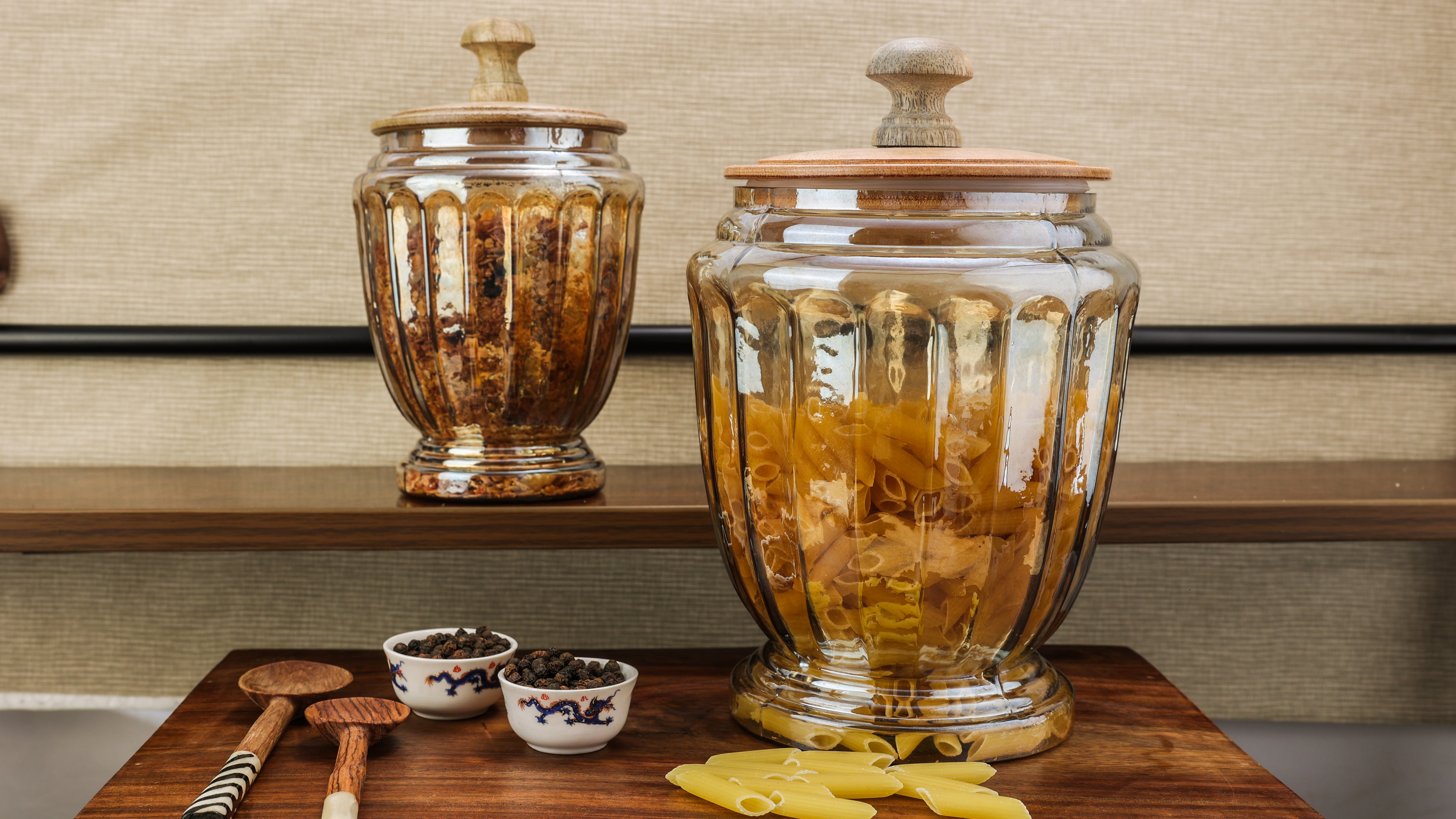 Vintage Vibe Airtight Glass Jars