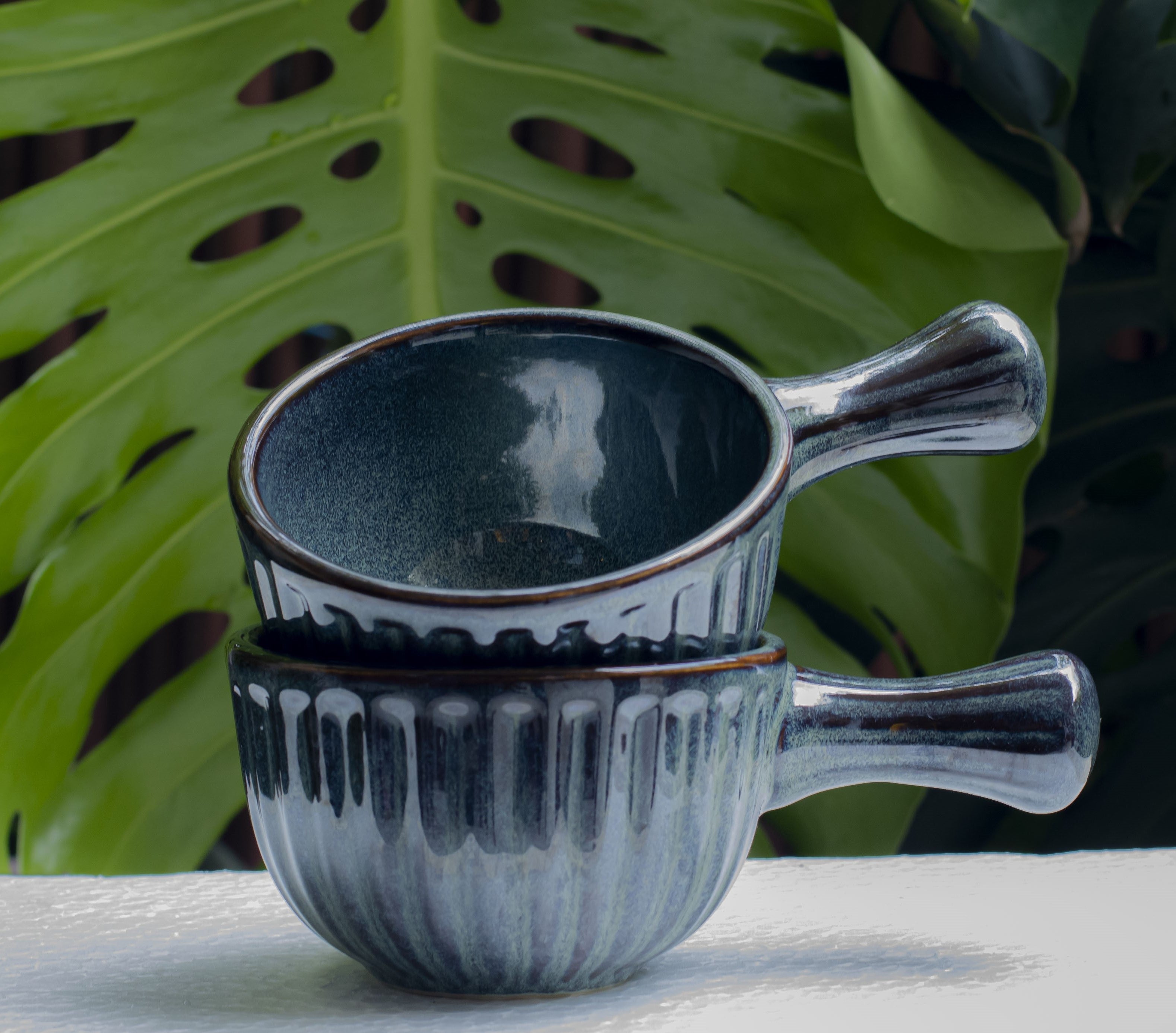 Kyoto Ceramic Snack Bowls (Set of two)
