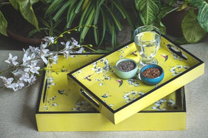 Hummingbird Trays (Set of Two)