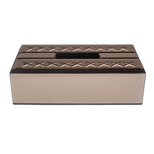 Diamond Glass Tissue Box