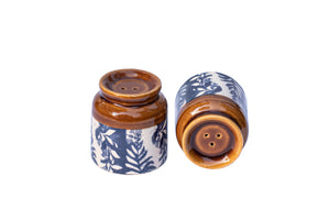 Indigo Salt and Pepper Shakers