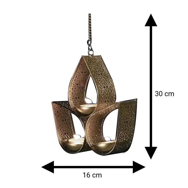 Dew Drop Hanging Votive Holder