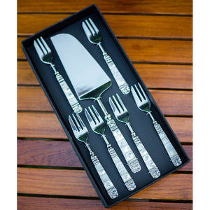Mother of Pearl Cake Set (Set of Seven)